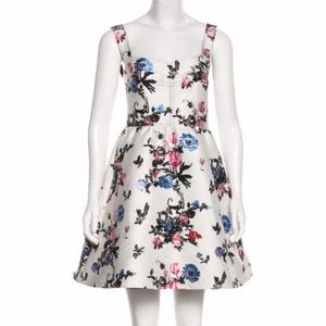 Valentino 2017 Enchanted Brocade Jungle Dress